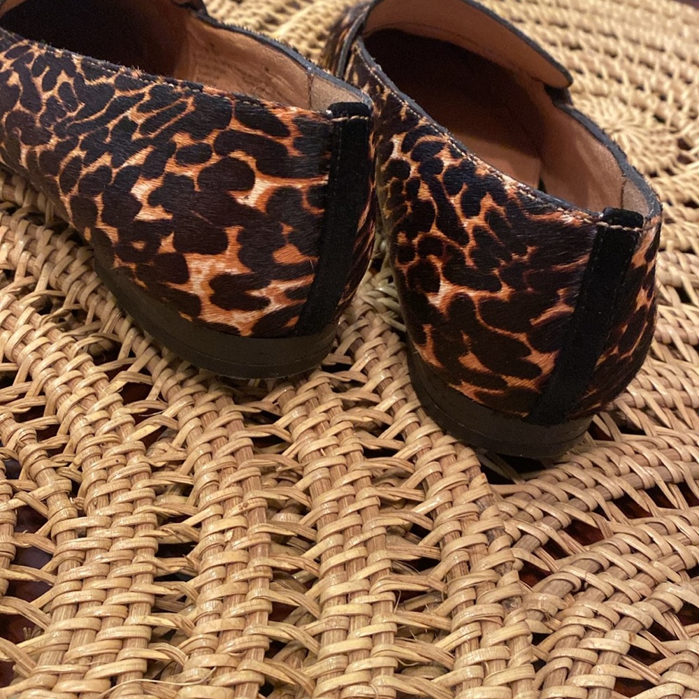 Halogen animal print calf hair flats size 8 - Picture 3 of 5